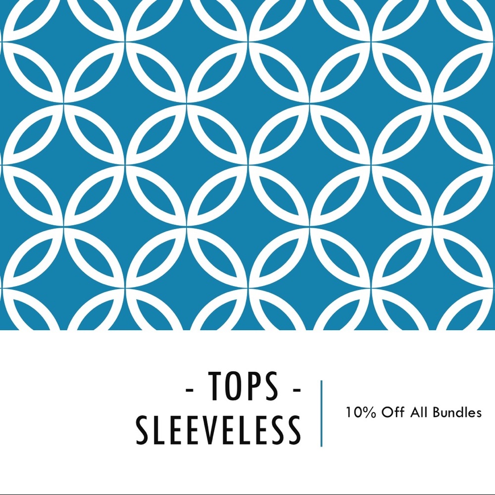 Sleeveless Tops From Assorted Designers